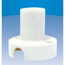 Bocal soquete E14 branco com base para lâmpada E-14 - Cód: 3999 - Marca: Decorlux