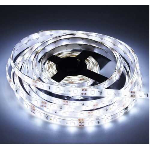 Fita Led 3528 60 Leds/m IP20 Rolo 5m Branco Frio - Cód: 9237 - Marca: Importado