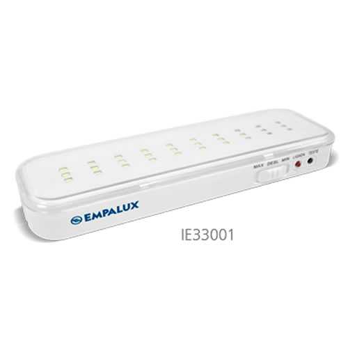 Luminária de emergência com 30 leds de alto brilho ref. IE33001 novo modelo - Cód: 4897 - Marca: Empalux