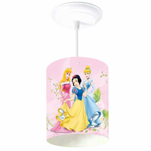 Pendente infantil disney cilíndrico princesas - Cód: 1640 - Marca: Startec