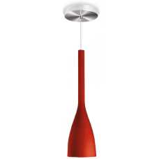 pendente decorativo tipo cálice 1xE27 cor vermelho 882411-40 - Cód: 4461 - Marca: Blumenau