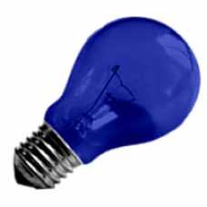Lâmpada azul incandescente para abajur, luminárias e decorar festas 40w/220v - Cód: 1184 - Marca: Nards