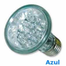 Lâmpada de led par 20 com 24 leds 220volts cor azul - Cód: 3590 - Marca: Golden Plus