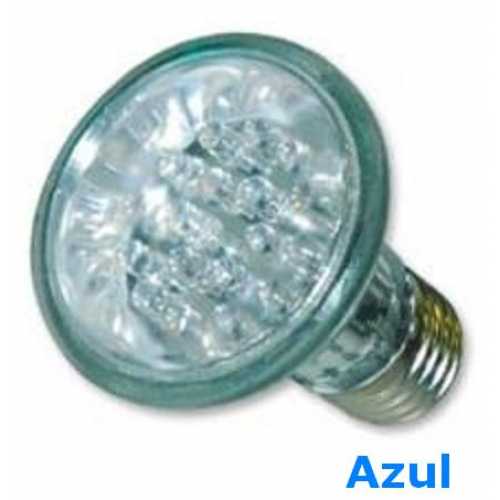 Lâmpada de led par 20 com 24 leds 220volts cor azul - Cód: 3590 - Marca: Golden Plus