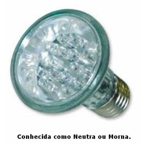 Lâmpada de led par 20 com 24 leds 220volts cor neutra 3000k - Cód: 5430 - Marca: Golden Plus