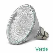 Lâmpada de led par 38 com 60 leds 220volts cor verde - Cód: 3923 - Marca: Golden Plus