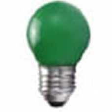 Lâmpada bolinha verde para abajur e luminárias 15w/220v - Cód: 3947 - Marca: Taschibra