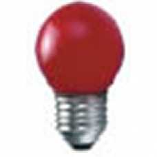 Lâmpada bolinha vermelha para abajur e luminárias 15w/220v - Cód: 3948 - Marca: Taschibra