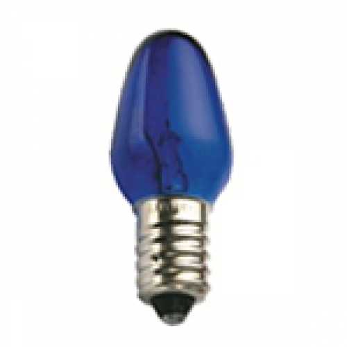 Lâmpada chupeta azul 7w/220v E-14 - Marca: Diversas