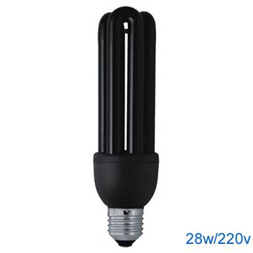 Lâmpada eletrônica luz negra 28w/220v - Cód: 6601 - Marca: Ecolume