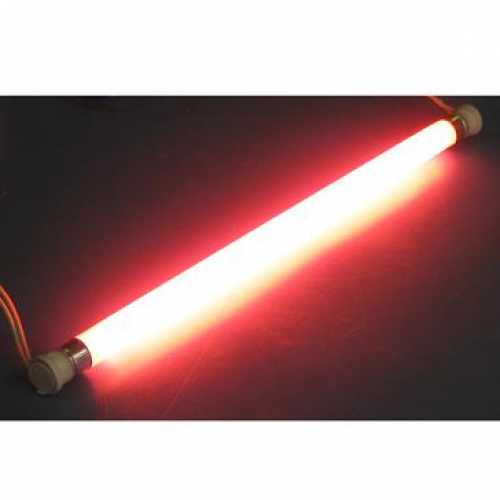 Lâmpada fluorescente 8w tubo branco acende vermelha estilo neon - Cód: 2502 - Marca: Diversas