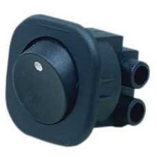 chave tic tac tipo gangorra preta 2 pinos 6/250V referência T120 - Cód: 648 chave tic tac tipo gangorra preta 2 pinos 6/250V referência T120 - Cód: 648