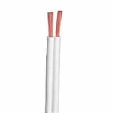 Fio paralelo 2 X 1.00mm branco em metro - Cód: 1028 - Marca: Diversas