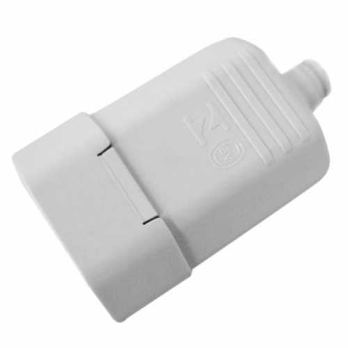 pino fêmea 2 pinos padrão prasileiro cor branco referência TMD1-2 BRANCO - Cód: 1762 - Marca: Mar Girius