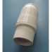 Bocal soquete E14 tubinho pendente branco para lâmpada E-14 - Cód: 2996 - Marca: Decorlux