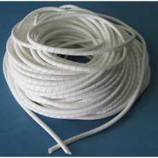 Organizador de cabos e fios elétricos 06mm espiral branco em metro - Cód: 1581 - Marca: Diversas