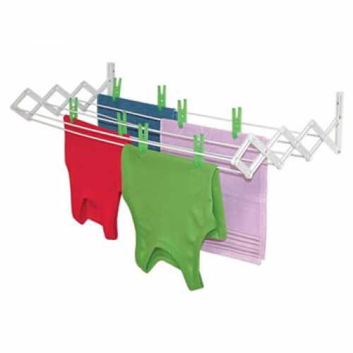 varal sanfonado em aço 0,80cm - Cód: 4616 - Marca: SM Suportes