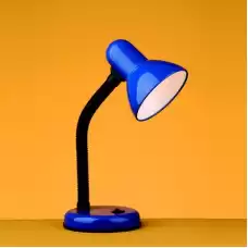 Luminária de mesa azul versaty - Cód: 1403 - Marca: Bronzearte