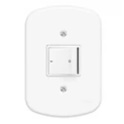 Interruptor bipolar c/ placa 4x2 - Cód: 705 - Marca: Fame