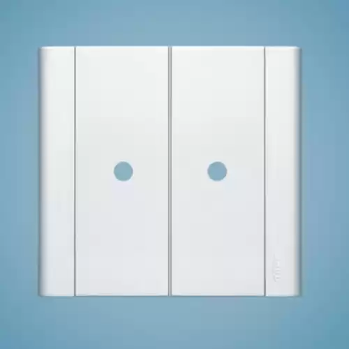 Placa com 2 saídas de fio 4x4 1558 modulare - Cód: 1558 - Marca: Fame