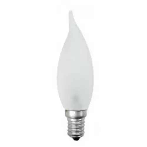 Lâmpada vela fosca bico torto 40w/220v E14 - Cód: 4172 - Marca: Xelux