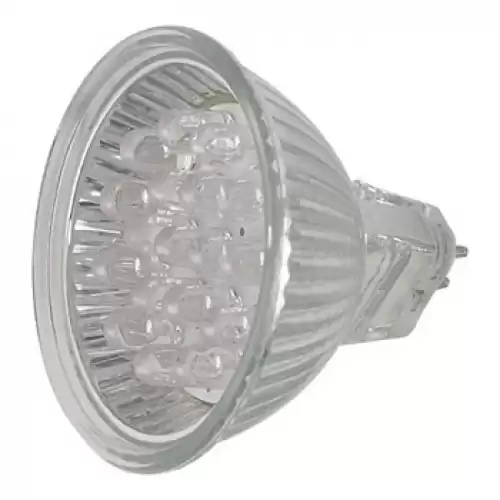 Lâmpada dicróica 20 leds branca 6500k 1,3w/220volts - Cód: 4122 - Marca: Xelux