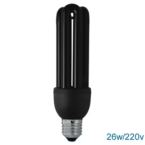 Lâmpada eletrônica luz negra 26w/220v - Cód: 5626 - Marca: Luz Sollar