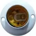 Bocal soquete E27 branco com base ref: BTE27033 - Cód: 7011 - Marca: G20