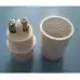 Bocal soquete E14 tubinho pendente branco para lâmpada E-14 - Cód: 2996 - Marca: Decorlux