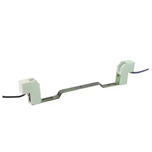 Soquete com rabicho e base para lâmpada halógena 78mm de 100w, 150w ou 200w - Cód: 2994 - Marca: Decorlux